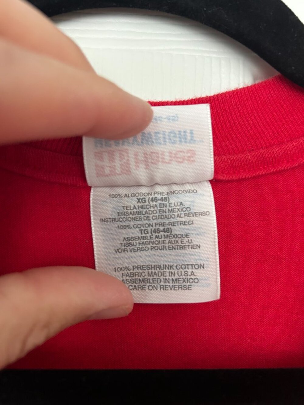 Vintage 1998 Mark McGwire #25 Cardinals T-Shirt Men’s XL Hanes USA Red MLB - Picture 5 of 9